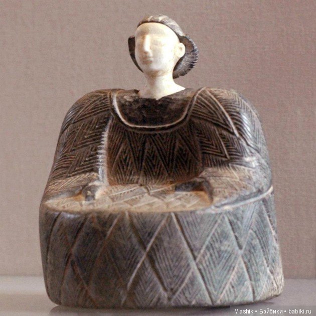 Женское божество, БАКТРИЯ, конец III-начало II тыс.до н.э (фото 4)