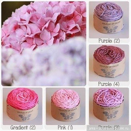 Удачные цветовые сочетания для вязаных изделий (фото 8)