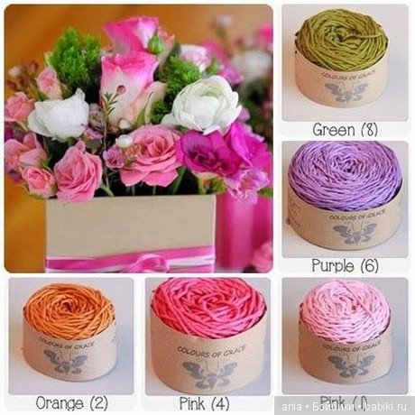 Удачные цветовые сочетания для вязаных изделий (фото 7)