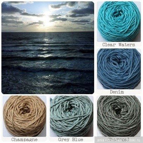 Удачные цветовые сочетания для вязаных изделий (фото 5)