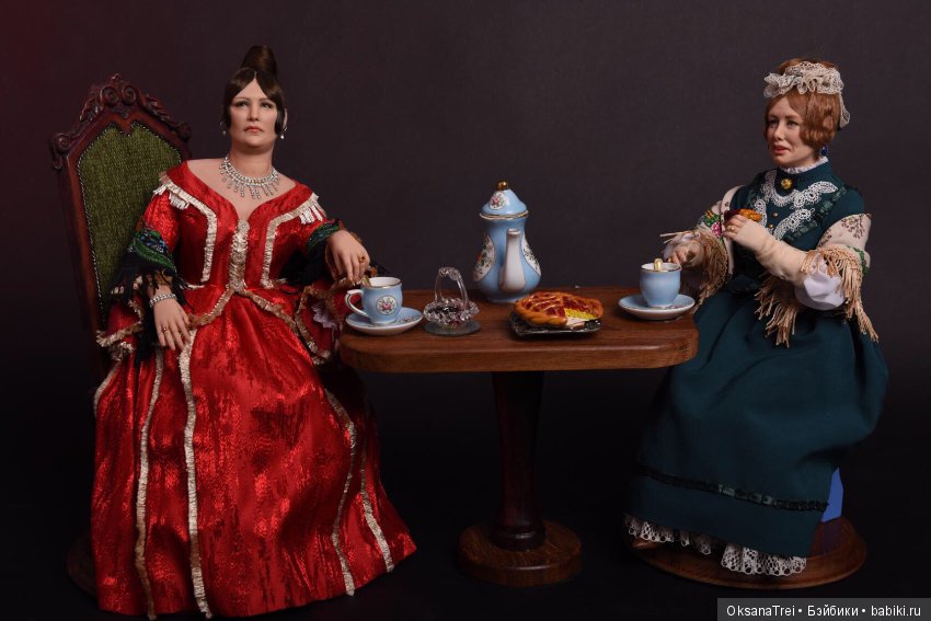 Авторские куклы Оксаны Трей на Весеннем балу кукол (фото 5)