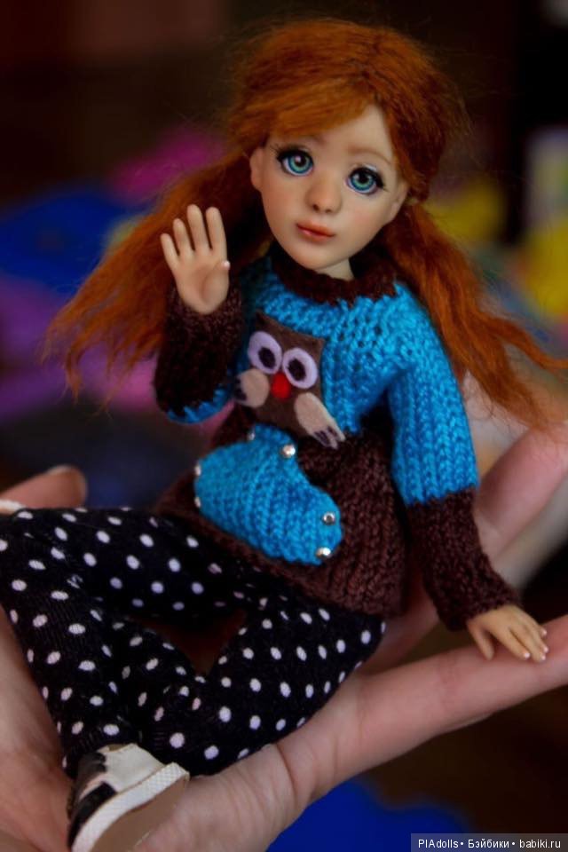 "Pearl" 22 см бжд — Авторские шарнирные куклы своими руками: лепка (фото 5)