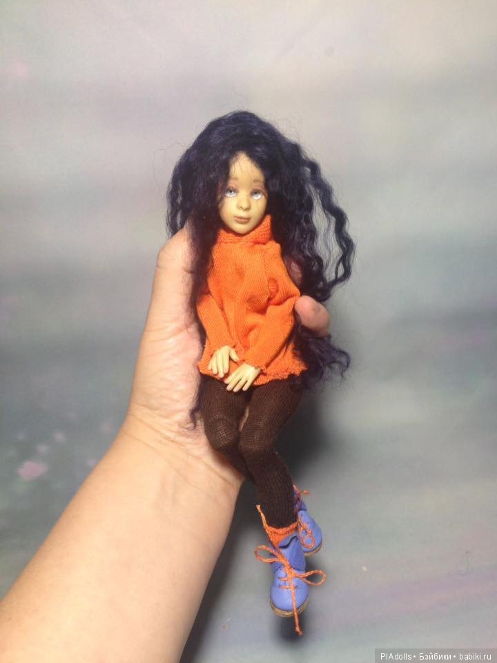 "Pearl" 22 см бжд — Авторские шарнирные куклы своими руками: лепка
