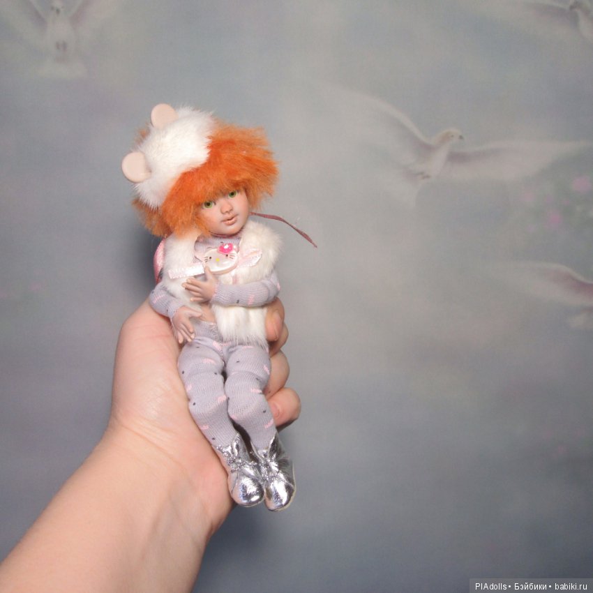 "Sunshine" 15 см. БЖД — Авторские шарнирные куклы своими руками: лепка
