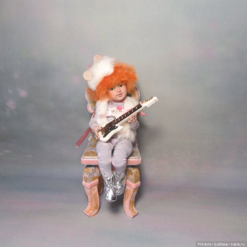 "Sunshine" 15 см. БЖД — Авторские шарнирные куклы своими руками: лепка