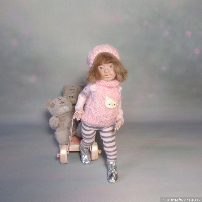 "Sunshine" 15 см. БЖД — Авторские шарнирные куклы своими руками: лепка (фото 10)