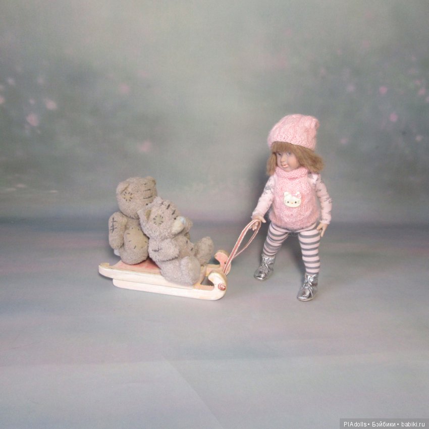 "Sunshine" 15 см. БЖД — Авторские шарнирные куклы своими руками: лепка (фото 8)