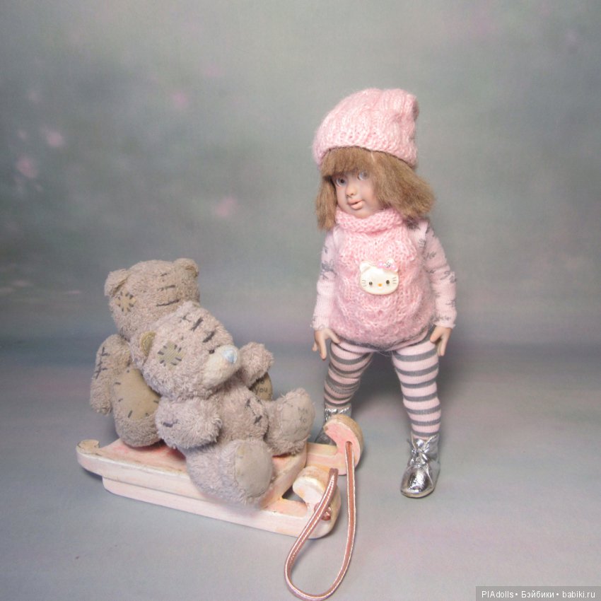 "Sunshine" 15 см. БЖД — Авторские шарнирные куклы своими руками: лепка (фото 7)