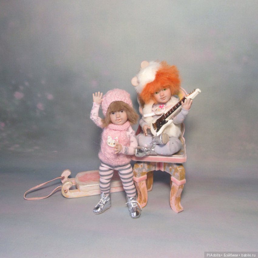 "Sunshine" 15 см. БЖД — Авторские шарнирные куклы своими руками: лепка