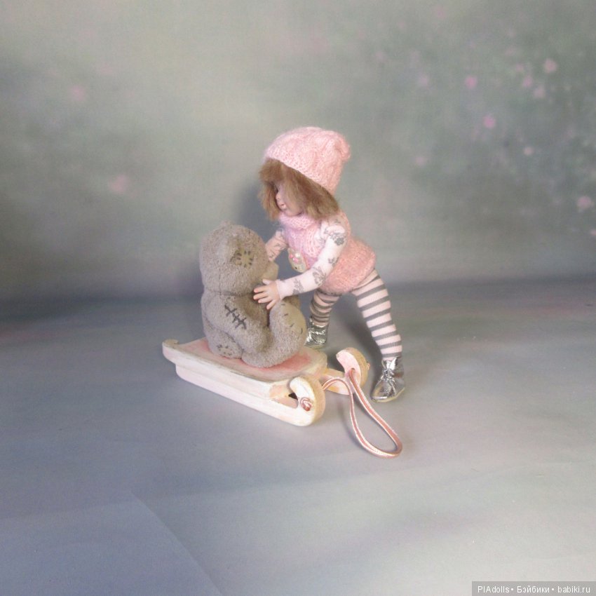 "Sunshine" 15 см. БЖД — Авторские шарнирные куклы своими руками: лепка (фото 6)