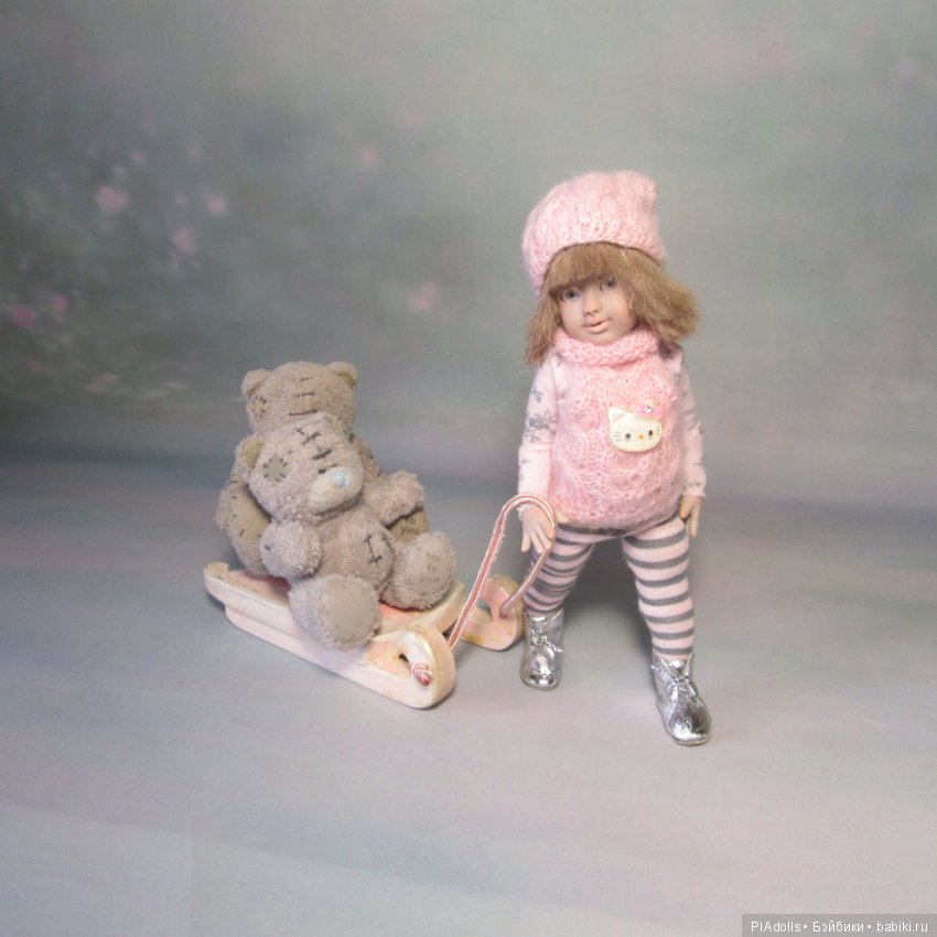 "Sunshine" 15 см. БЖД — Авторские шарнирные куклы своими руками: лепка (фото 9)