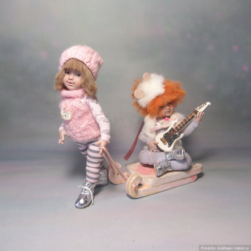 "Sunshine" 15 см. БЖД — Авторские шарнирные куклы своими руками: лепка