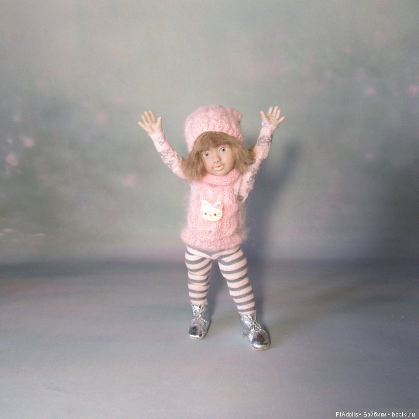 "Sunshine" 15 см. БЖД — Авторские шарнирные куклы своими руками: лепка (фото 4)