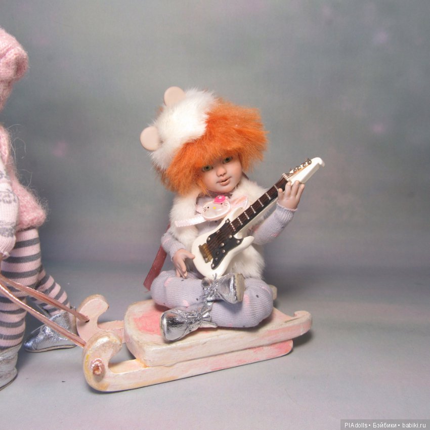 "Sunshine" 15 см. БЖД — Авторские шарнирные куклы своими руками: лепка