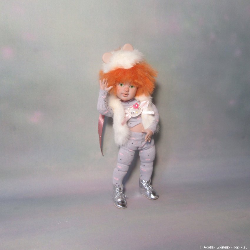 "Sunshine" 15 см. БЖД — Авторские шарнирные куклы своими руками: лепка