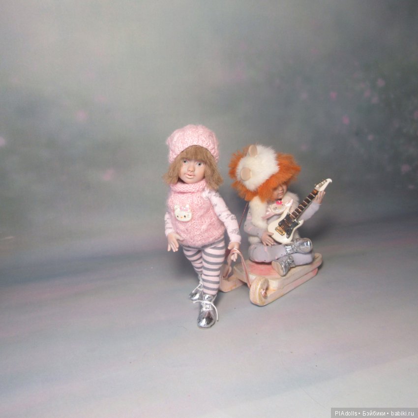 "Sunshine" 15 см. БЖД — Авторские шарнирные куклы своими руками: лепка