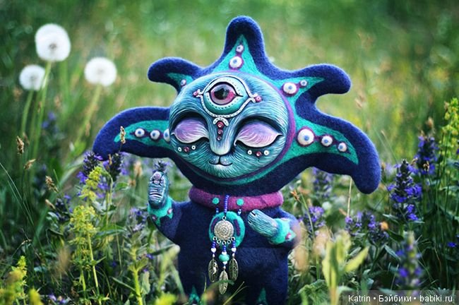 Необычные игрушки от Марьяны Копыловой (фото 6)