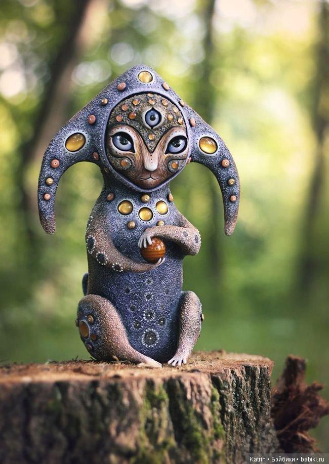 Необычные игрушки от Марьяны Копыловой (фото 5)