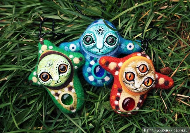 Необычные игрушки от Марьяны Копыловой