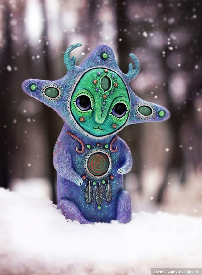 Необычные игрушки от Марьяны Копыловой