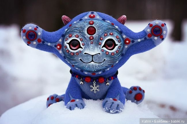 Необычные игрушки от Марьяны Копыловой (фото 9)