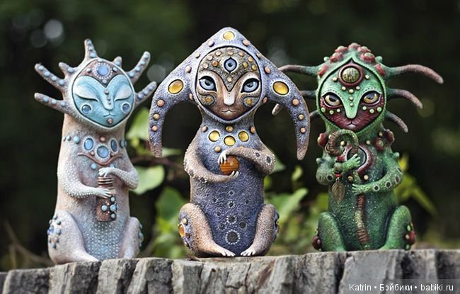 Необычные игрушки от Марьяны Копыловой