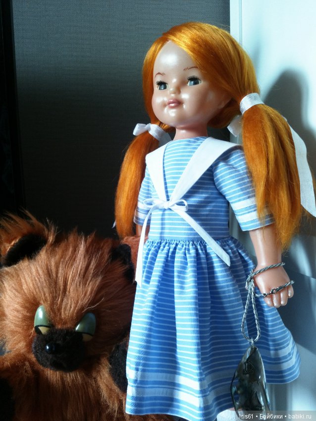 Советская Мона Лиза — Советские винтажные куклы (СССР): Ленигрушка (фото 3)