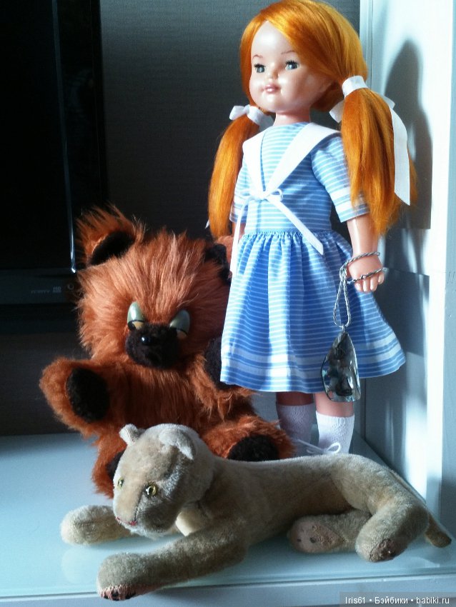 Советская Мона Лиза — Советские винтажные куклы (СССР): Ленигрушка (фото 2)