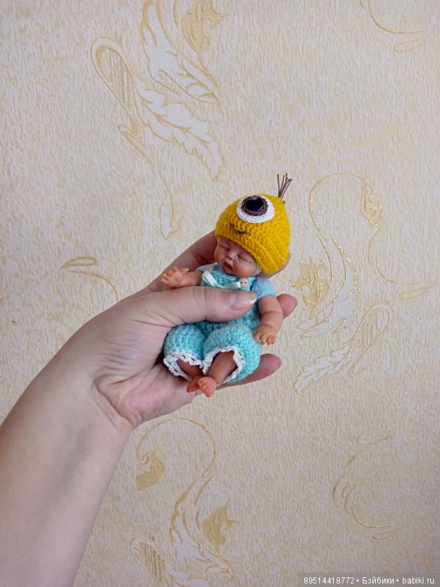 Новенький малыш — Лепка авторских кукол: полимерная глина