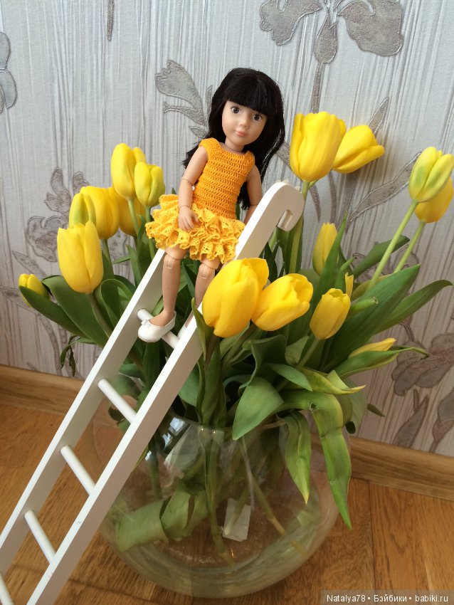 Один букет и две куклы — Разные шарнирные куклы (не БЖД): редкие (фото 4)