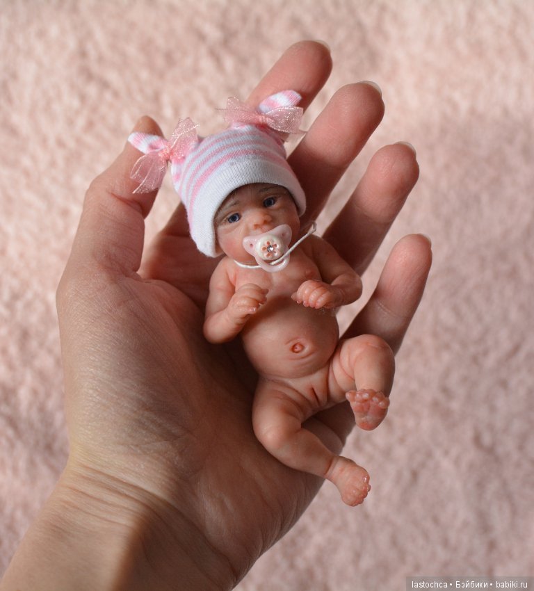 Малыши в колыбельках - авторские куклы Елены Ткаченко (фото 8)