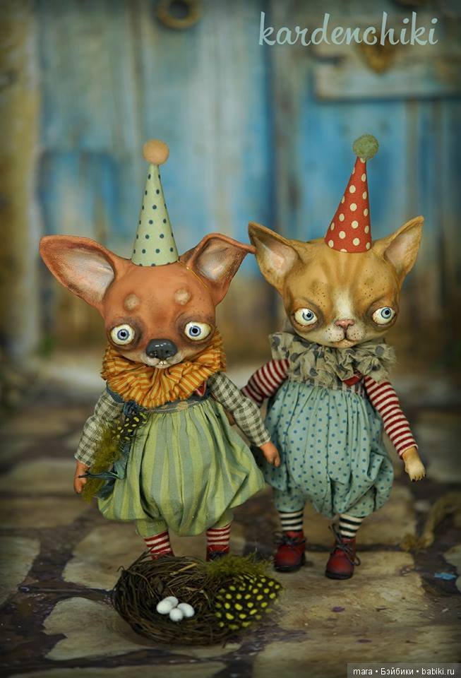 Альбом "Друзья кукол на Весенний бал", Kardenchiki art dolls