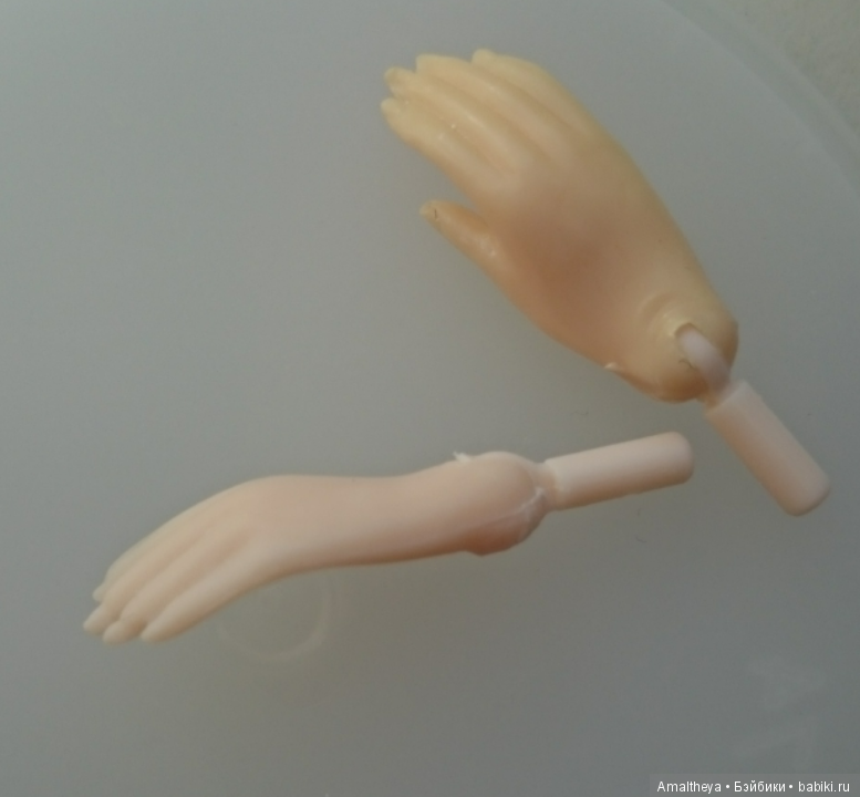 Pullip: желтизна на пластике (фото 5)