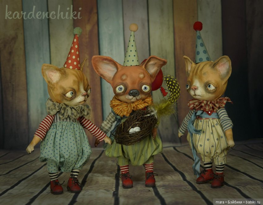 Альбом "Друзья кукол на Весенний бал", Kardenchiki art dolls (фото 2)