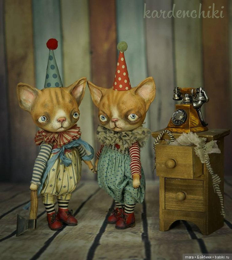 Альбом "Друзья кукол на Весенний бал", Kardenchiki art dolls