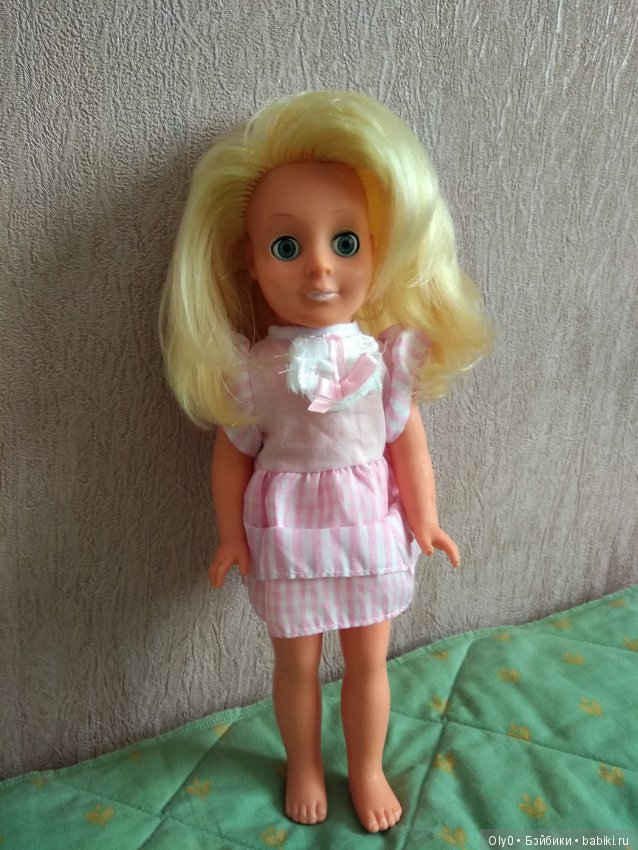 До и после — Ремонт кукол СССР и ГДР (немок): чернота (фото 3)