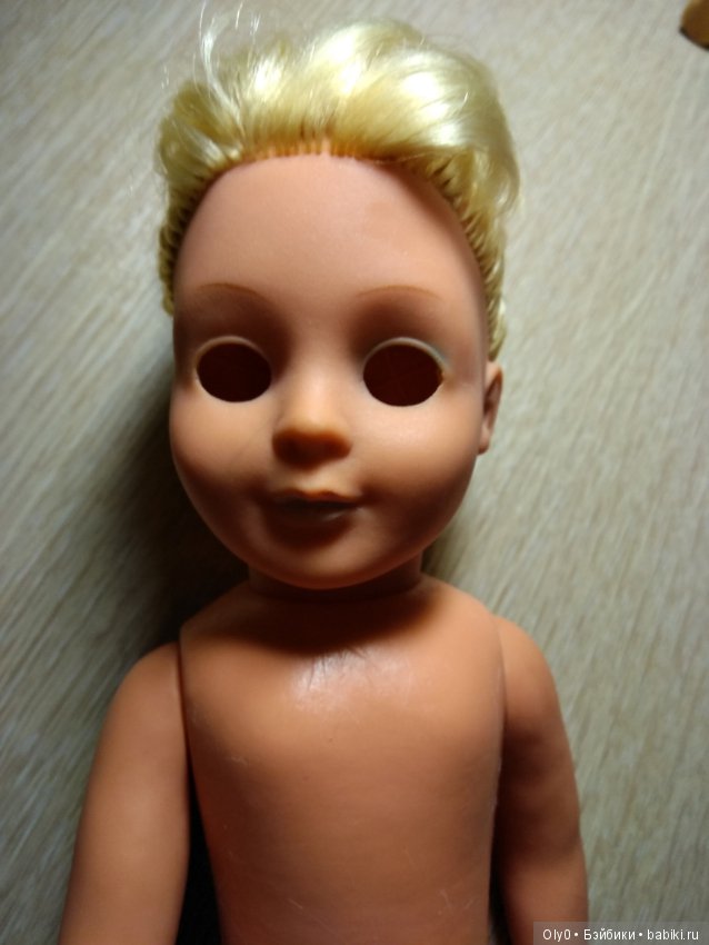 До и после — Ремонт кукол СССР и ГДР (немок): чернота (фото 4)
