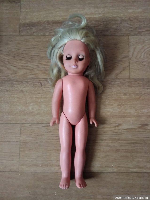 До и после — Ремонт кукол СССР и ГДР (немок): чернота