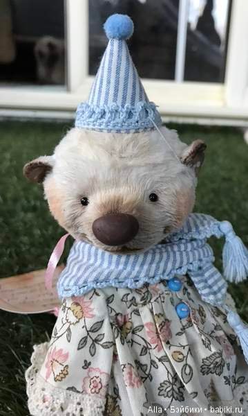 Авторские игрушки Lori Ann Gorton, Blue Sky Bears