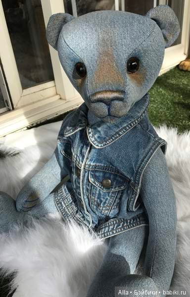 Авторские игрушки Lori Ann Gorton, Blue Sky Bears (фото 4)