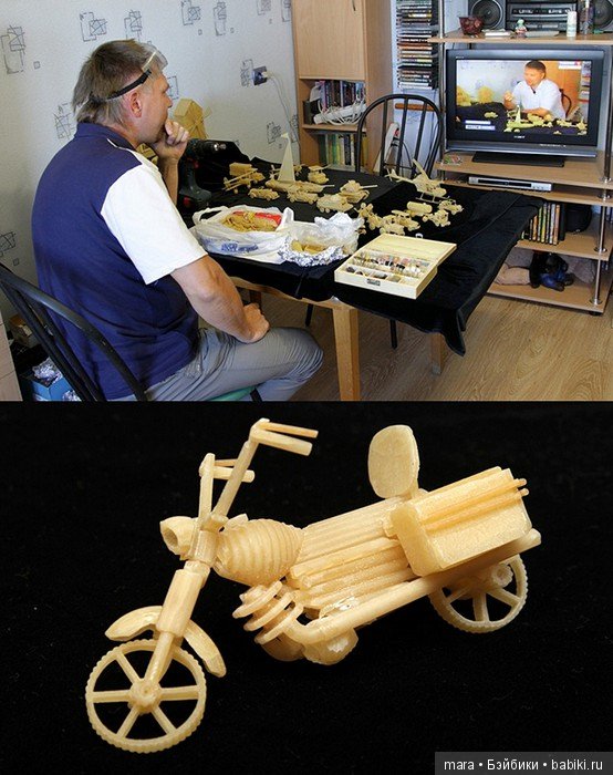 Pasta art из Пермского края. Макаронные скульптуры Сергея Пахомова (фото 5)