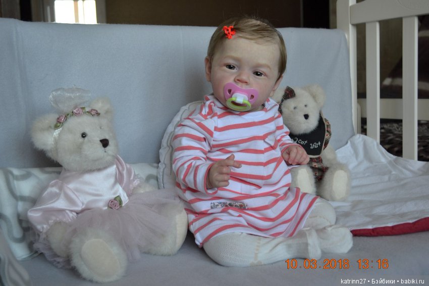 Кукла реборн Златочка, молд Mary Ann. Автор Ekaterina Abbyasova babies