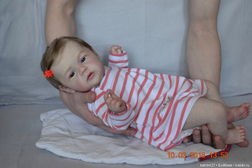 Кукла реборн Златочка, молд Mary Ann. Автор Ekaterina Abbyasova babies