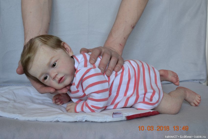 Кукла реборн Златочка, молд Mary Ann. Автор Ekaterina Abbyasova babies (фото 8)