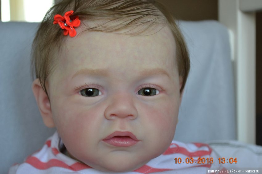 Кукла реборн Златочка, молд Mary Ann. Автор Ekaterina Abbyasova babies