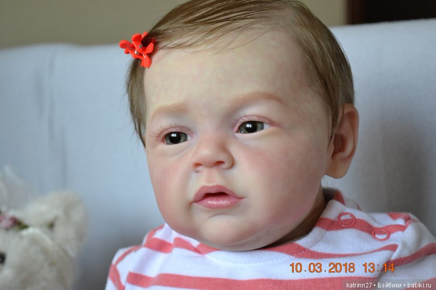 Кукла реборн Златочка, молд Mary Ann. Автор Ekaterina Abbyasova babies (фото 10)