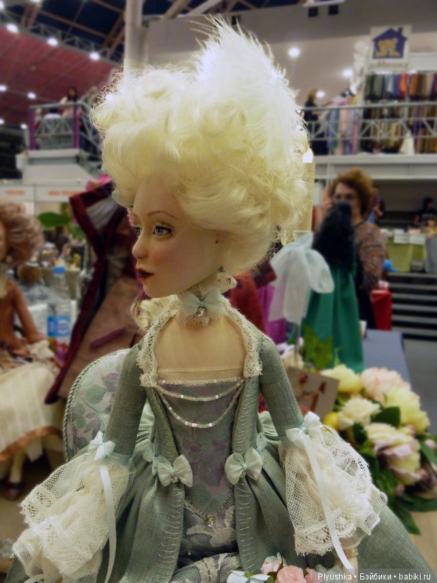 Антикварные куклы на выставке "Весенний бал кукол на Тишинке" 2018 г., и всё что меня тронуло. Фотоотчет (фото 7)