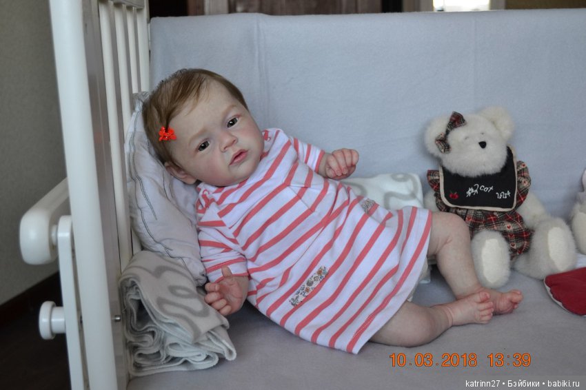 Кукла реборн Златочка, молд Mary Ann. Автор Ekaterina Abbyasova babies
