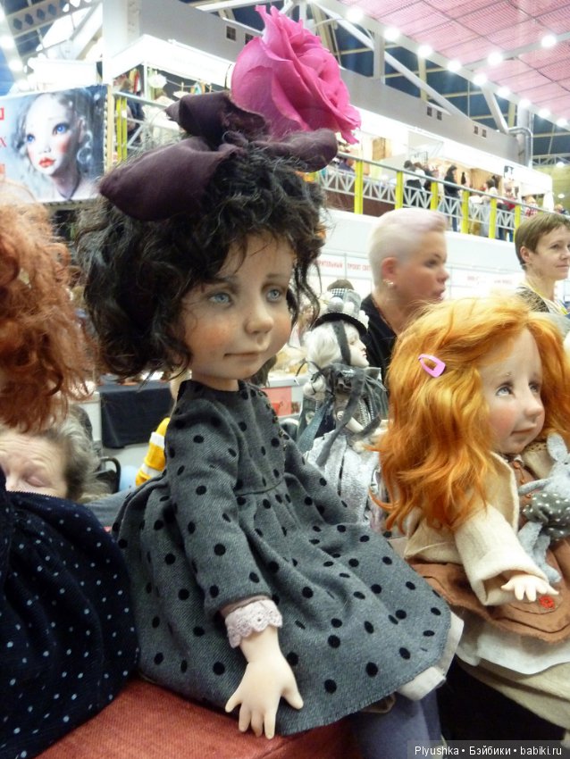 Антикварные куклы на выставке "Весенний бал кукол на Тишинке" 2018 г., и всё что меня тронуло. Фотоотчет