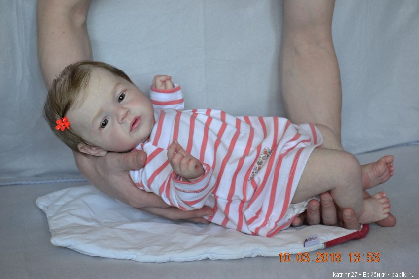 Кукла реборн Златочка, молд Mary Ann. Автор Ekaterina Abbyasova babies